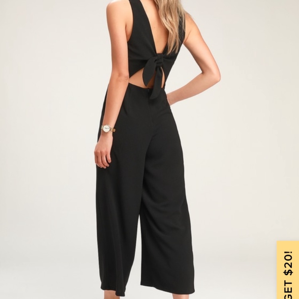 NWT Milk and Honey Black Jumpsuit